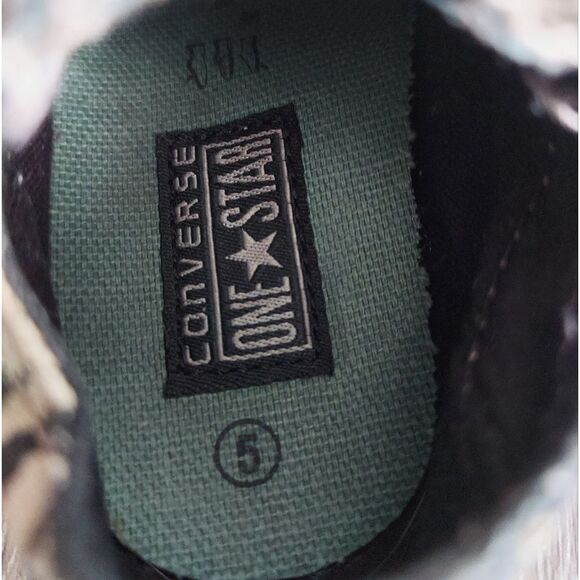 Converse One Star Chuck Taylor Infant 5 Low-Top Canvas Shoes Camouflage - Picture 6 of 8